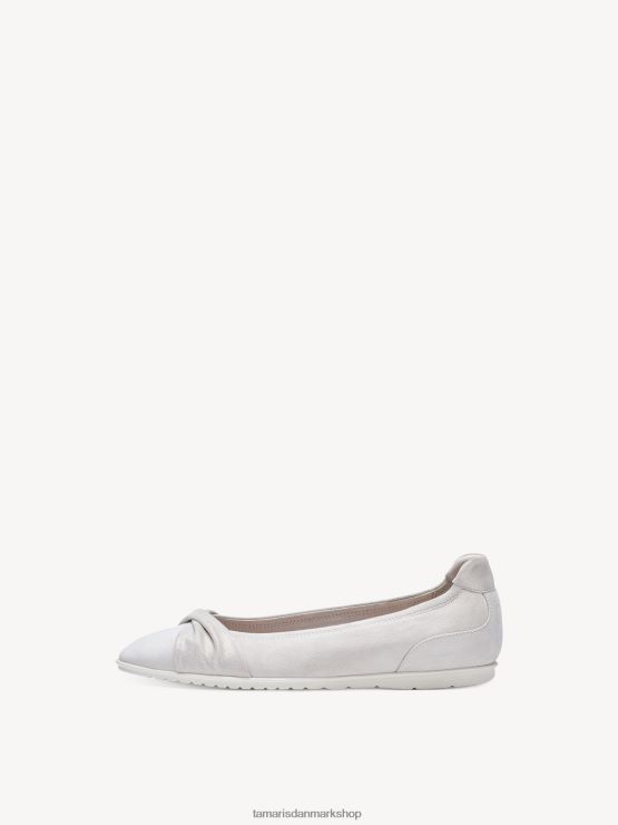 Tamaris Kvinder ballerina - beige/elfenben XVXV8T609 sko