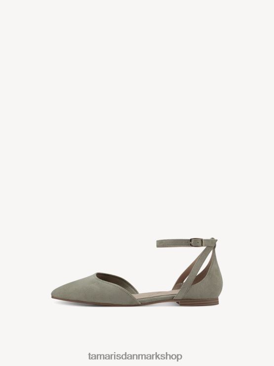 Tamaris Kvinder ballerina - grøn/pistacchio XVXV8T748 sko