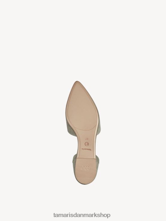 Tamaris Kvinder ballerina - grøn/pistacchio XVXV8T748 sko