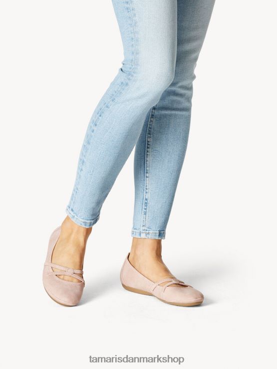 Tamaris Kvinder ballerina - rose XVXV8T1132 sko