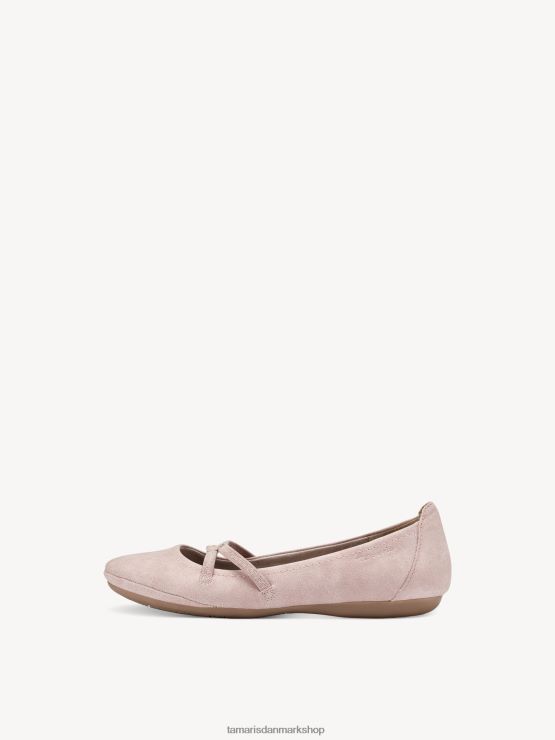 Tamaris Kvinder ballerina - rose XVXV8T1132 sko