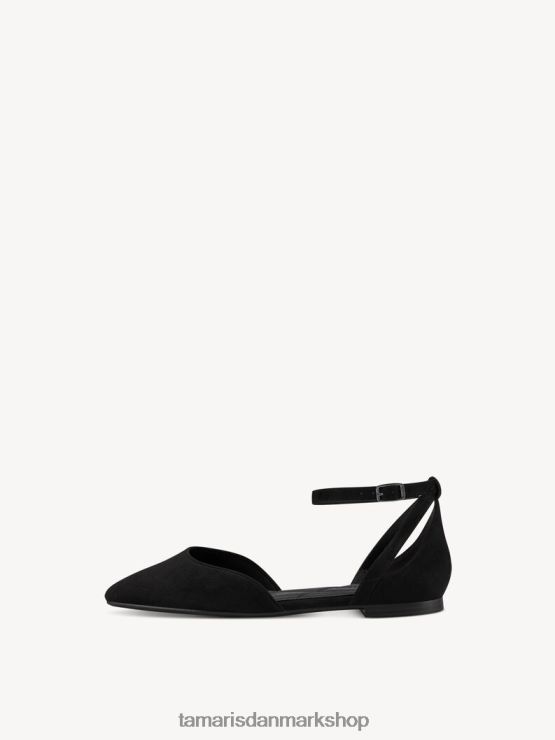 Tamaris Kvinder ballerina - sort XVXV8T1513 sko