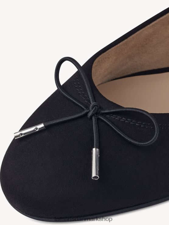 Tamaris Kvinder ballerina - sort XVXV8T181 sko