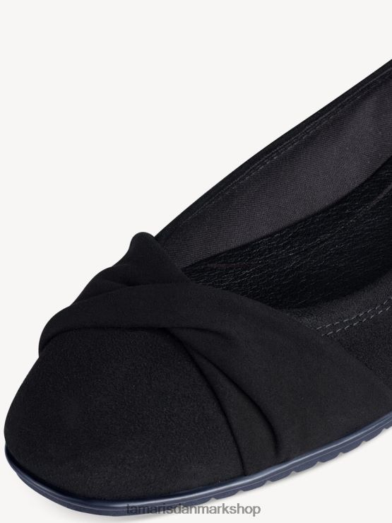 Tamaris Kvinder ballerina - sort XVXV8T703 sko