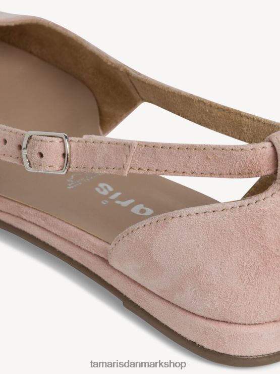 Tamaris Kvinder læder ballerina - rose XVXV8T86 sko