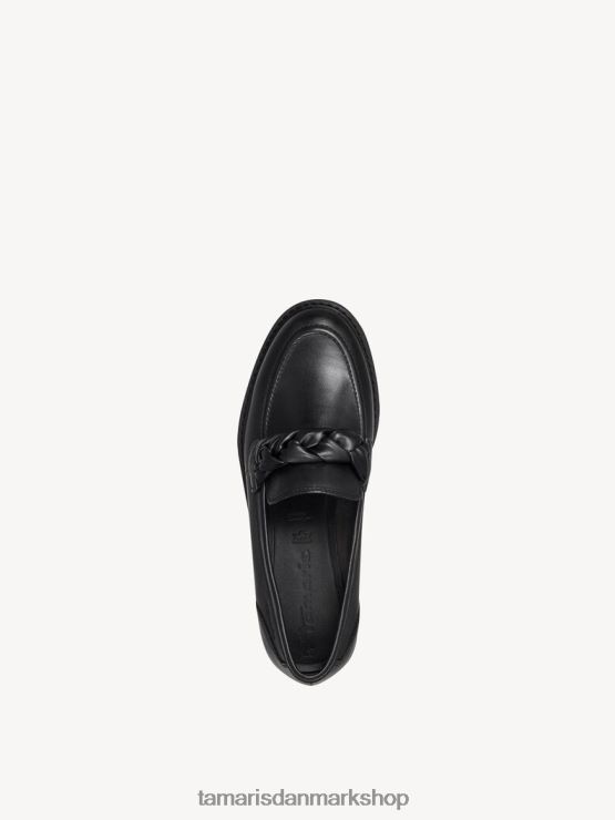 Tamaris Kvinder hjemmesko - sort/sort læder XVXV8T2116 sko