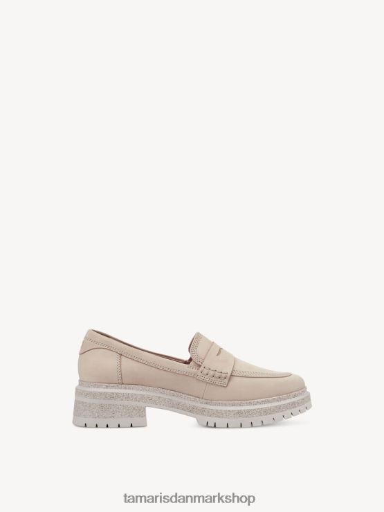 Tamaris Kvinder læder hjemmesko - beige/elfenben XVXV8T1416 sko