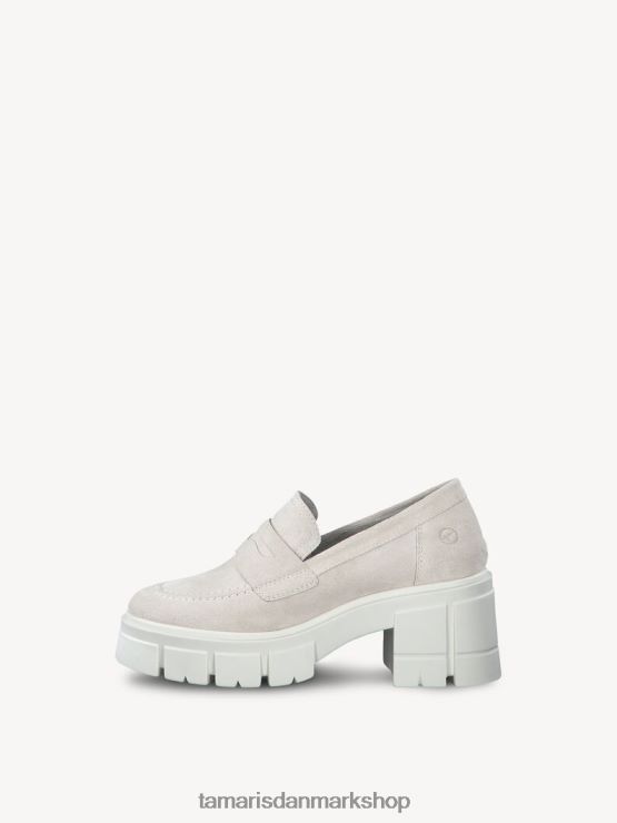 Tamaris Kvinder læder hjemmesko - beige/elfenben ruskind XVXV8T1700 sko