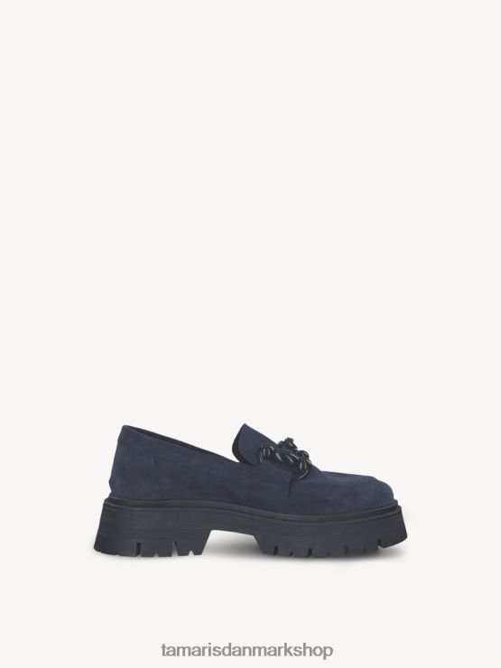 Tamaris Kvinder læder hjemmesko - blå/marineblå XVXV8T2026 sko