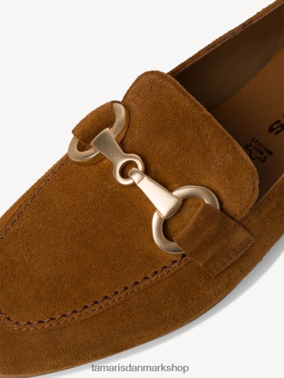Tamaris Kvinder læder hjemmesko - brun/cognac XVXV8T1649 sko