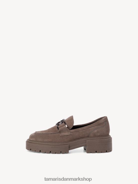 Tamaris Kvinder læder hjemmesko - brun/mørk taupe XVXV8T2335 sko