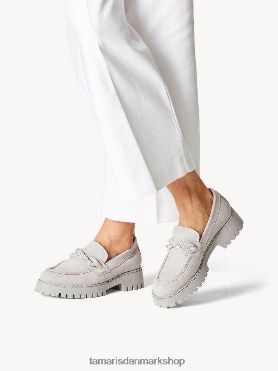 Tamaris Kvinder læder hjemmesko - grå/lys grå XVXV8T669 sko