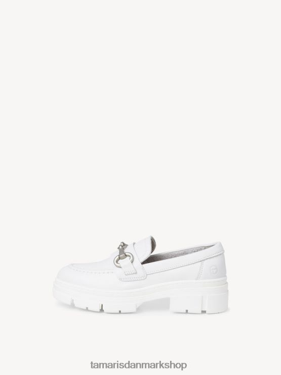 Tamaris Kvinder læder hjemmesko - hvid/hvid læder XVXV8T1310 sko