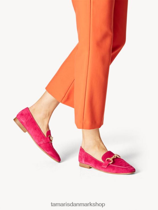 Tamaris Kvinder læder hjemmesko - pink/fuxia XVXV8T193 sko