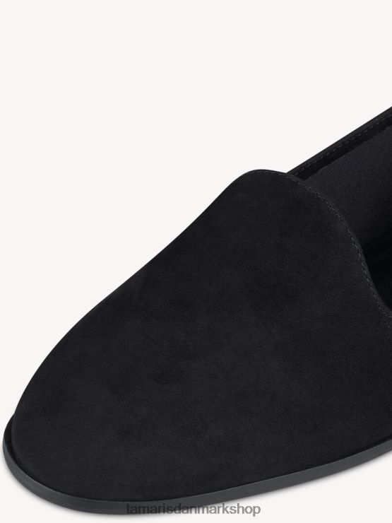 Tamaris Kvinder læder hjemmesko - sort XVXV8T1859 sko