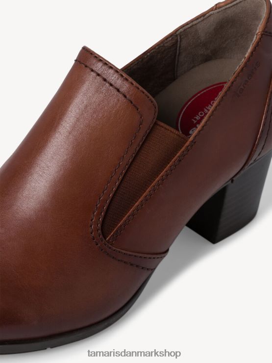 Tamaris Kvinder læder trotteur - brun/kastanje XVXV8T2351 sko