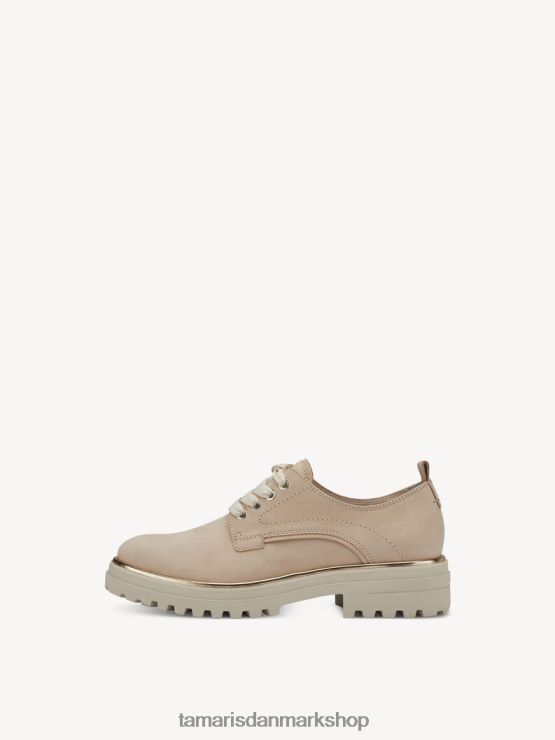 Tamaris Kvinder læder lave sko - beige/elfenben XVXV8T553 sko