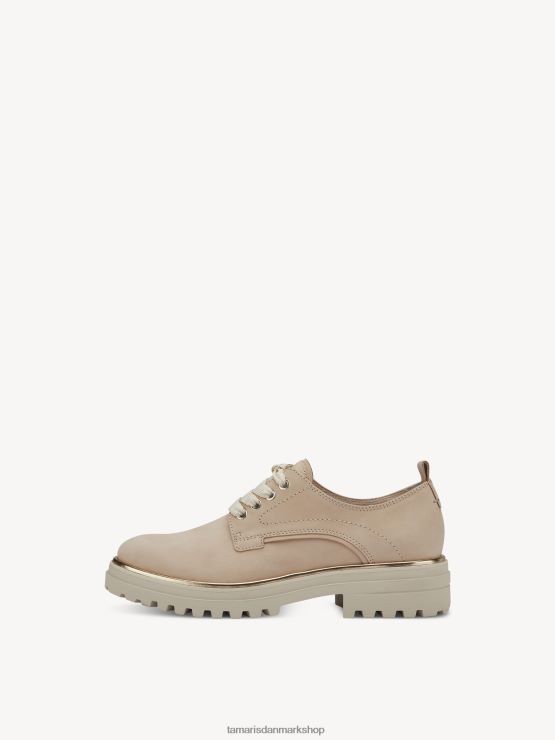 Tamaris Kvinder læder lave sko - beige/elfenben XVXV8T553 sko