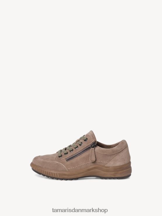 Tamaris Kvinder læder lave sko - brun/taupe XVXV8T1599 sko