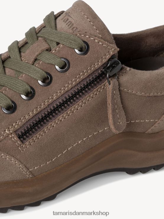 Tamaris Kvinder læder lave sko - brun/taupe XVXV8T1599 sko