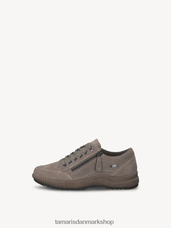 Tamaris Kvinder læder lave sko - brun/taupe XVXV8T1805 sko