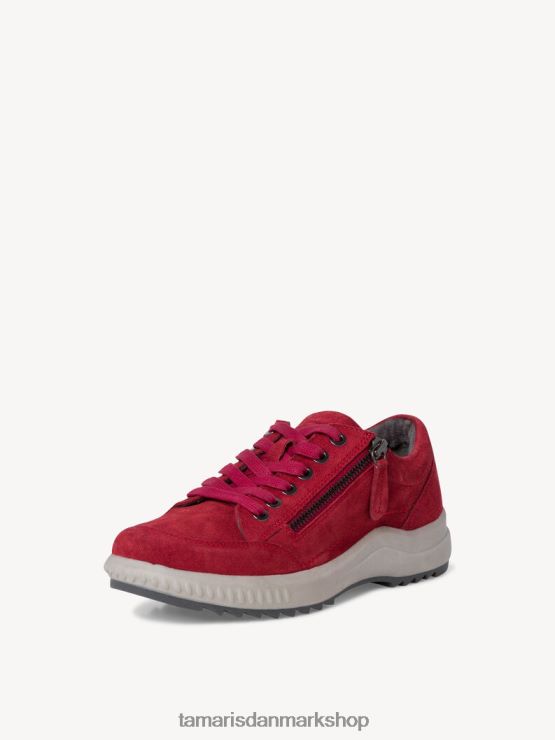 Tamaris Kvinder læder lave sko - rød/brand XVXV8T2067 sko