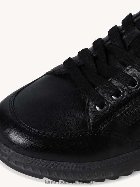 Tamaris Kvinder læder lave sko - sort/sort nappa XVXV8T2070 sko