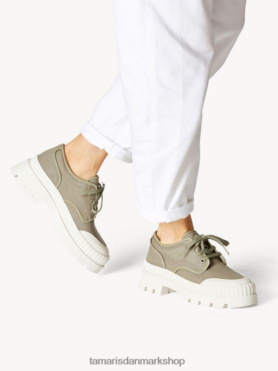 Tamaris Kvinder lave sko - grøn/salvie XVXV8T1563 sko