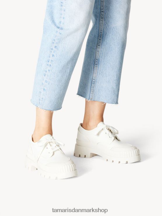 Tamaris Kvinder lave sko - hvid/offwhite XVXV8T1638 sko