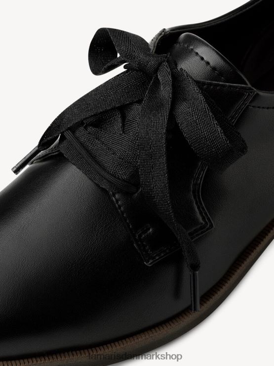 Tamaris Kvinder lave sko - sort/sort mat XVXV8T1873 sko