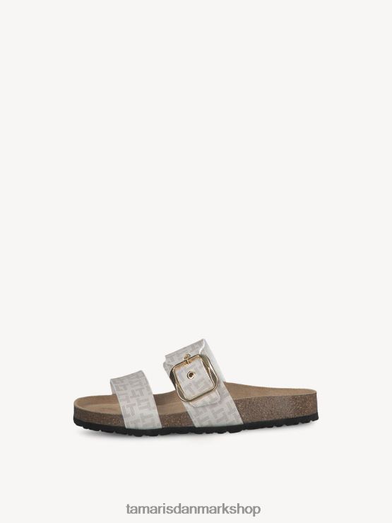 Tamaris Kvinder lædermule - beige/creme XVXV8T2038 sko