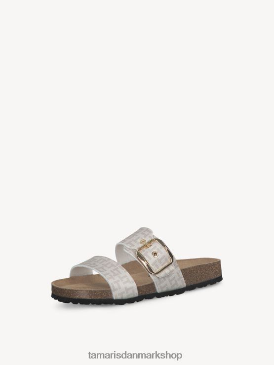 Tamaris Kvinder lædermule - beige/creme XVXV8T2038 sko