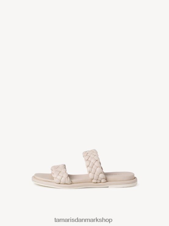 Tamaris Kvinder lædermule - beige/elfenben XVXV8T1508 sko