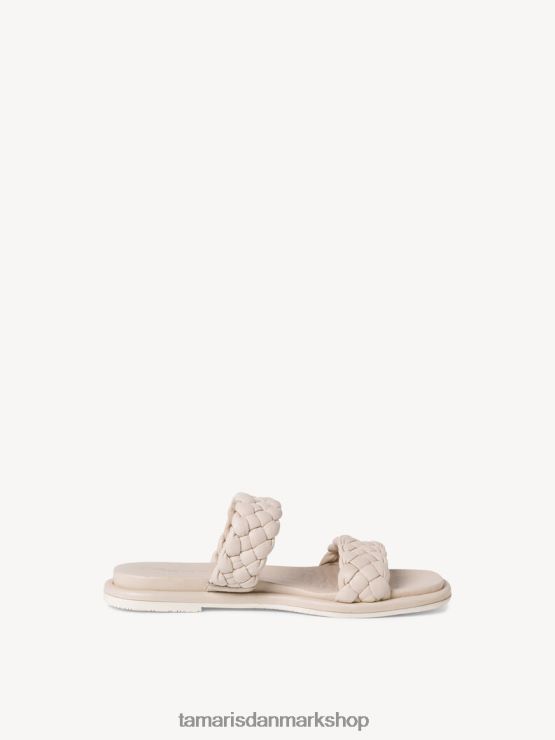 Tamaris Kvinder lædermule - beige/elfenben XVXV8T1508 sko