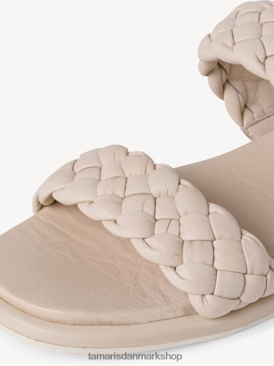 Tamaris Kvinder lædermule - beige/elfenben XVXV8T1508 sko