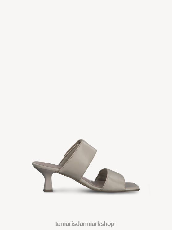 Tamaris Kvinder lædermule - beige/elfenben XVXV8T2341 sko