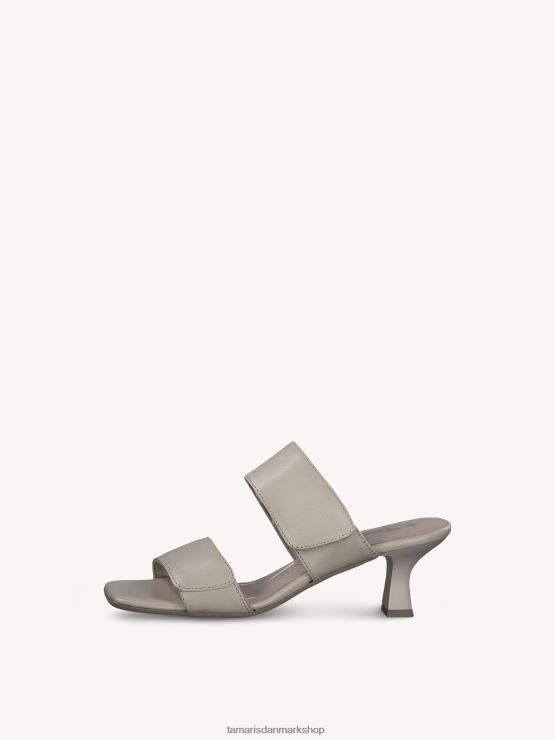 Tamaris Kvinder lædermule - beige/elfenben XVXV8T2341 sko