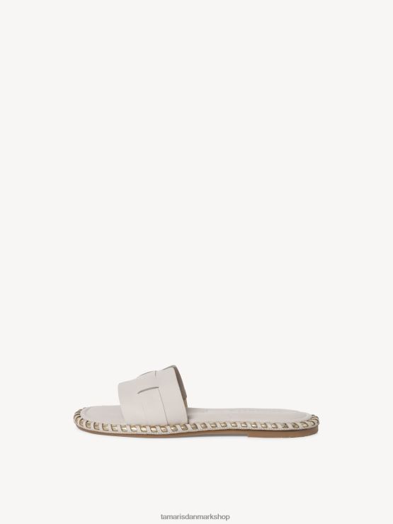 Tamaris Kvinder lædermule - beige/elfenben XVXV8T246 sko
