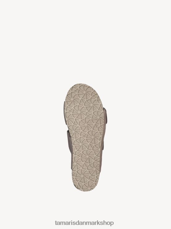 Tamaris Kvinder lædermule - beige/lys taupe XVXV8T2334 sko