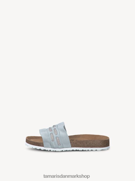 Tamaris Kvinder lædermule - blå/blød blå XVXV8T267 sko