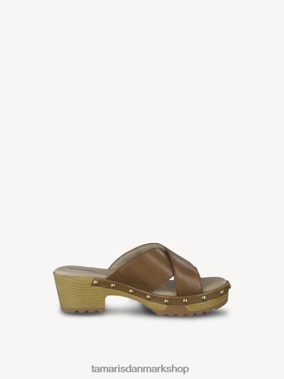 Tamaris Kvinder lædermule - brun/cognac XVXV8T1130 sko