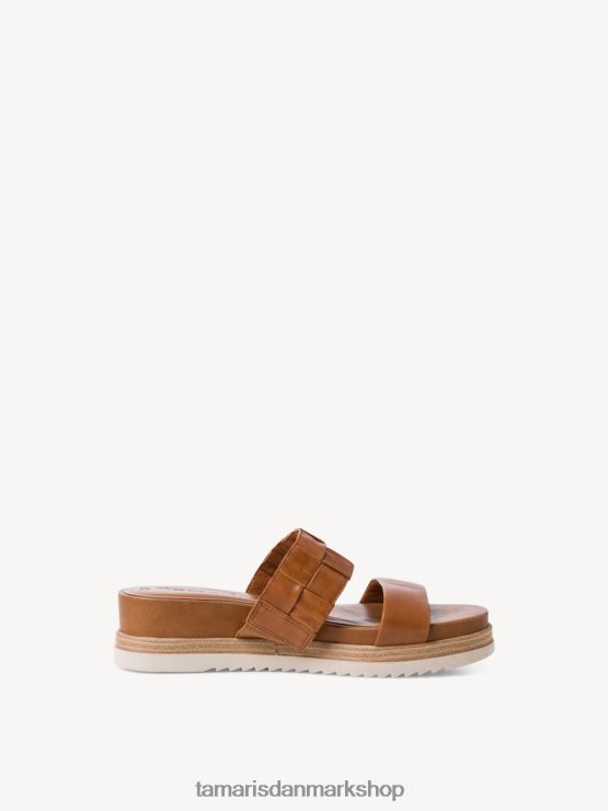 Tamaris Kvinder lædermule - brun/cognac XVXV8T213 sko