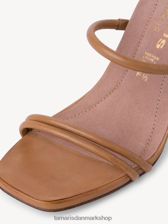 Tamaris Kvinder lædermule - brun/møtrik XVXV8T2141 sko