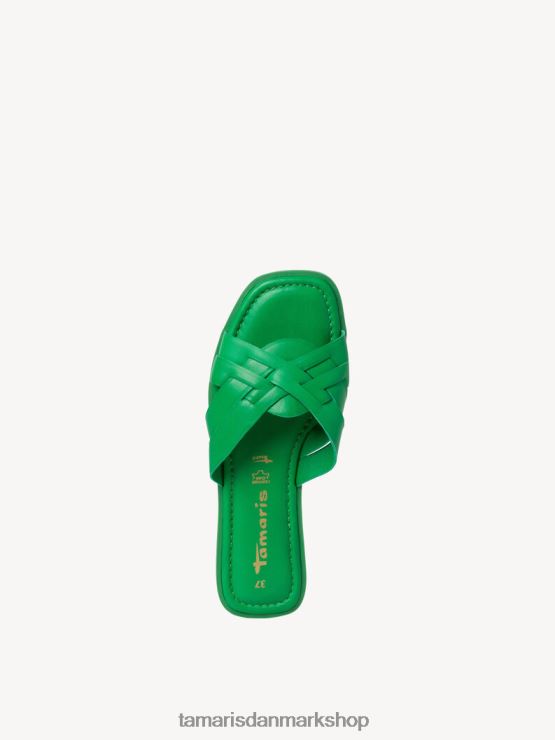 Tamaris Kvinder lædermule - grøn XVXV8T1781 sko