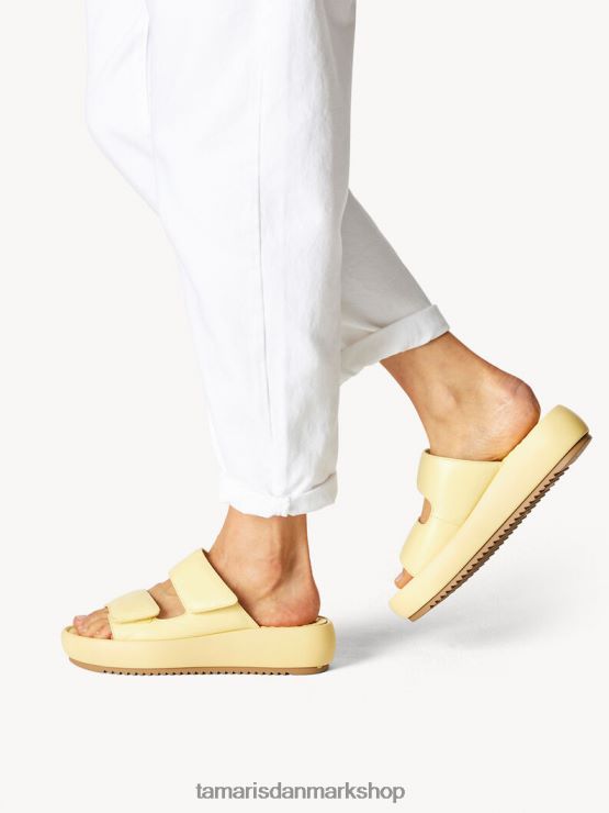 Tamaris Kvinder lædermule - gul/blød citron XVXV8T217 sko