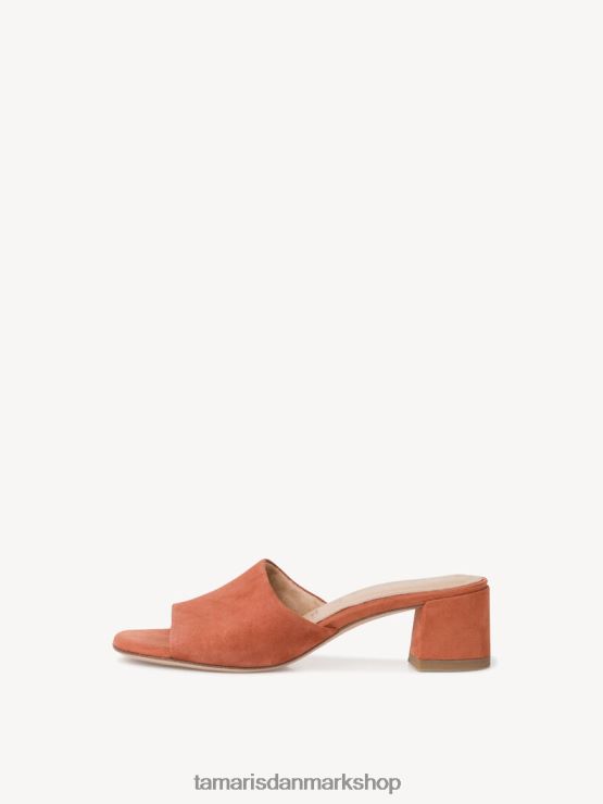 Tamaris Kvinder lædermule - gul/solopgang XVXV8T1791 sko