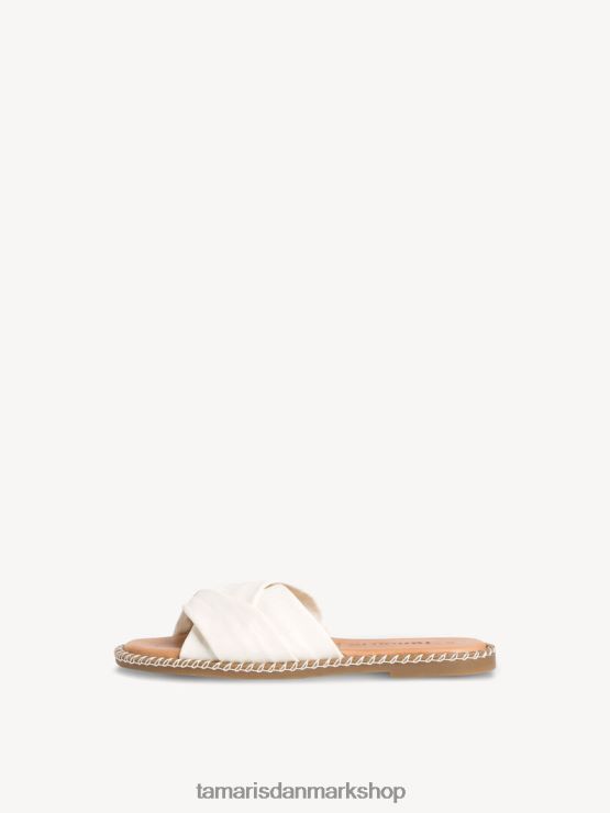 Tamaris Kvinder lædermule - hvid XVXV8T48 sko