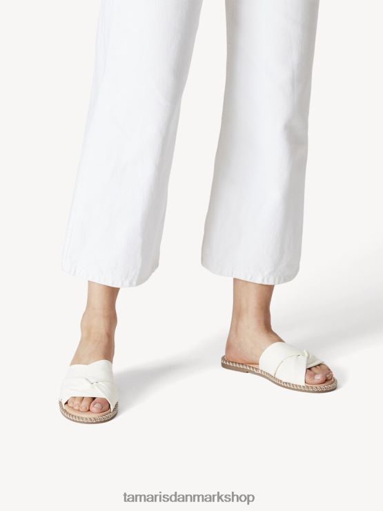 Tamaris Kvinder lædermule - hvid XVXV8T48 sko