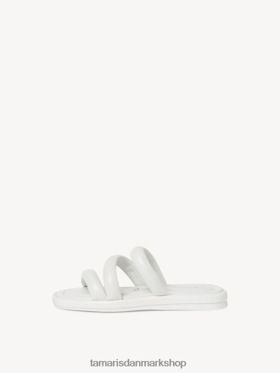 Tamaris Kvinder lædermule - hvid XVXV8T729 sko