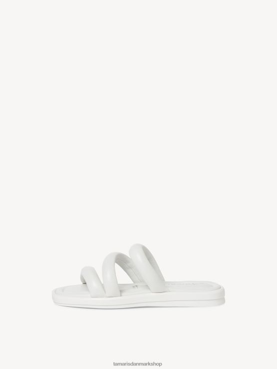 Tamaris Kvinder lædermule - hvid XVXV8T729 sko